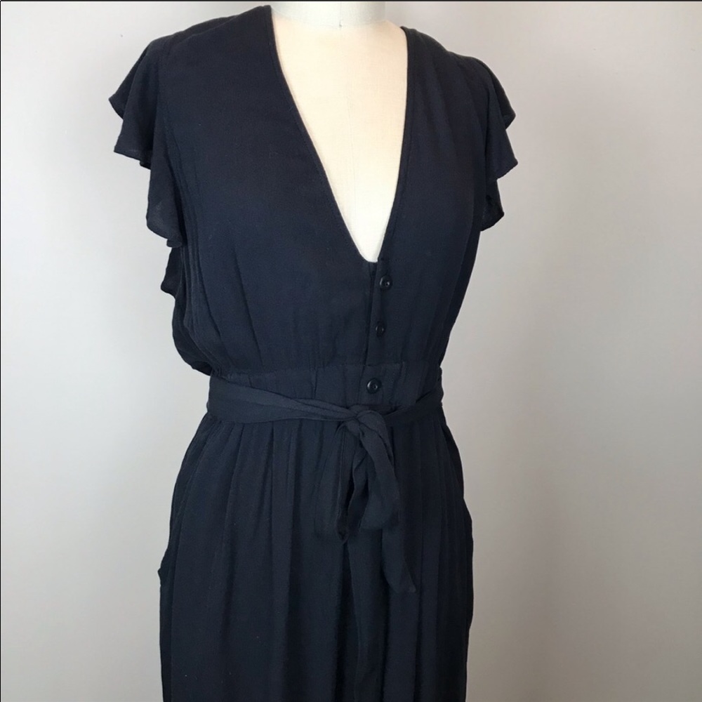 Free people ruffle your feather jumpsuit - Picture 5 of 8
